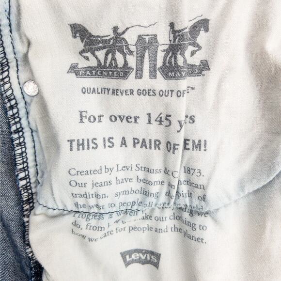 Levi’s 541 Athletic Fit Jeans Men’s 40x30 Tapered Dark Wash Stretch Denim - Picture 8 of 11